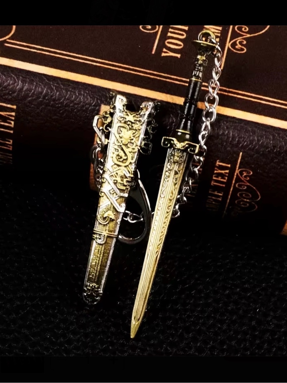⭐️ #2 Mini Sword & Sheath Keychain - Picture 2 of 3